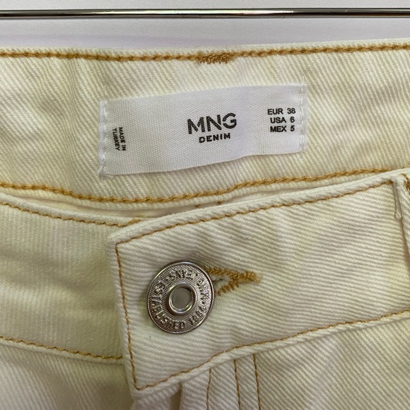 Mango Kickflare Contrast Stitch Denim - Picture 7 of 7